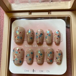 Colorful Nail Art Set
